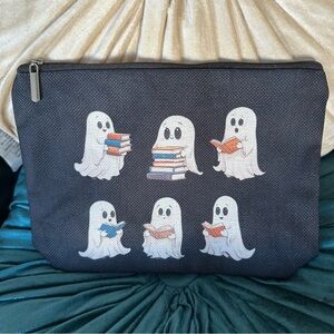 Halloween Cute Ghost Mini Cosmetic/Travel Bag: NWOT
